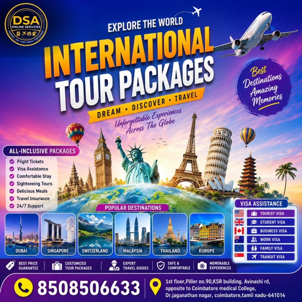 International Tour Packages — Explore the World
